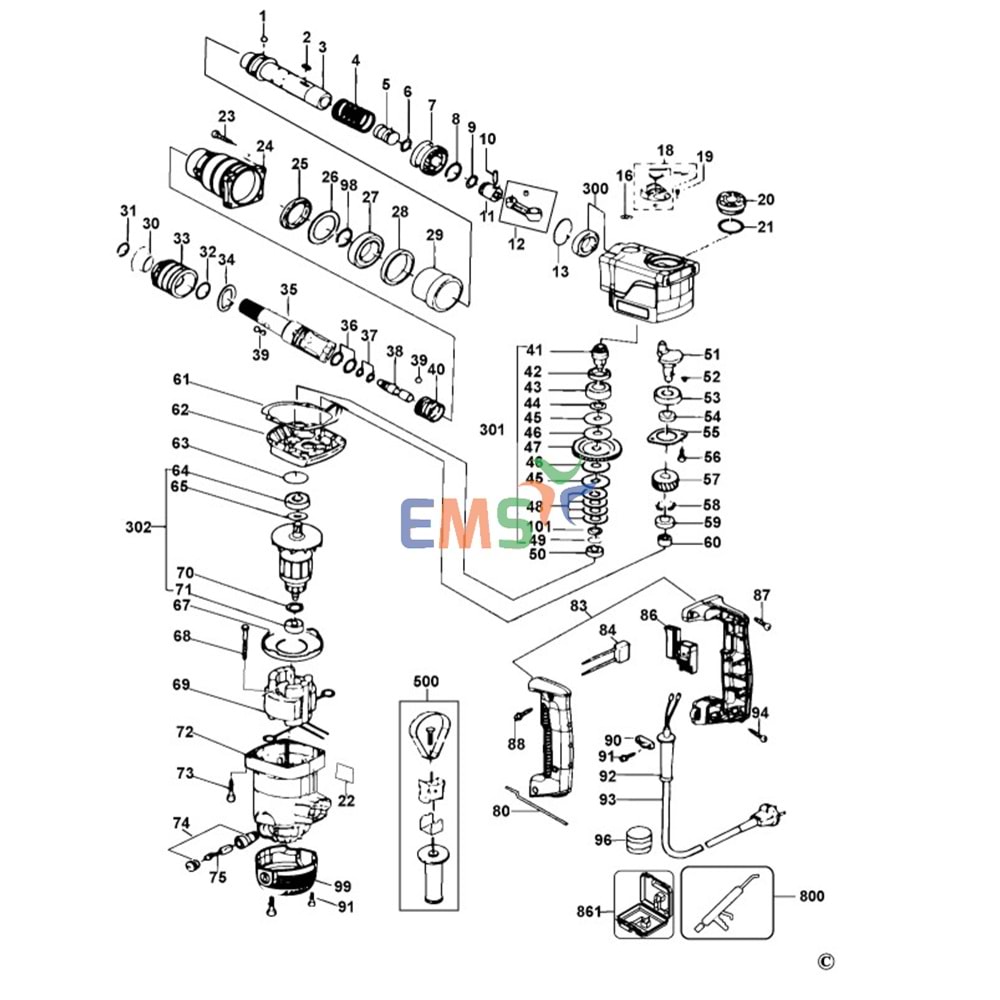 Stanley STHR272 Armatür Endüvi 4031650003