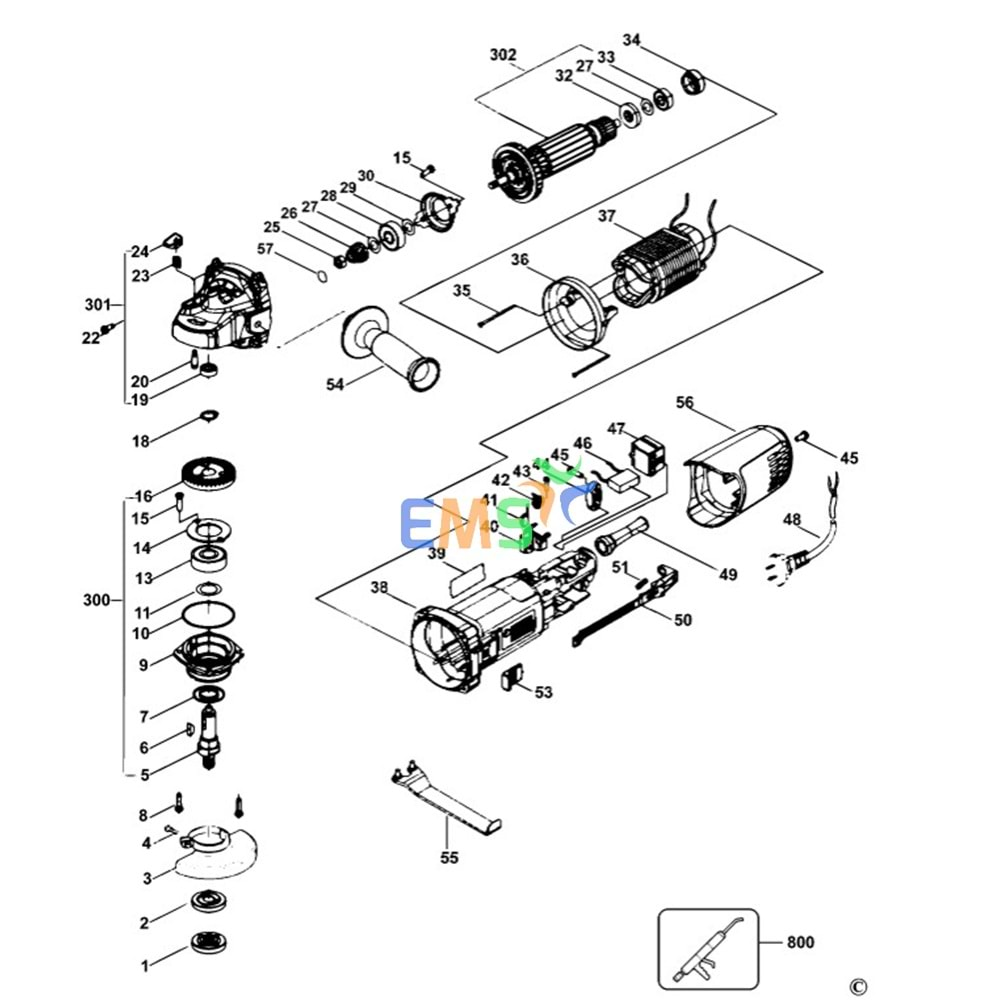 STANLEY STGS9115 TYP 1 DİŞLİ KUTUSU 4141450002