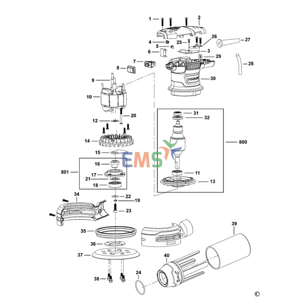 Stanley SS30 Zımpara Devir Ayar Kartı 5140231-18