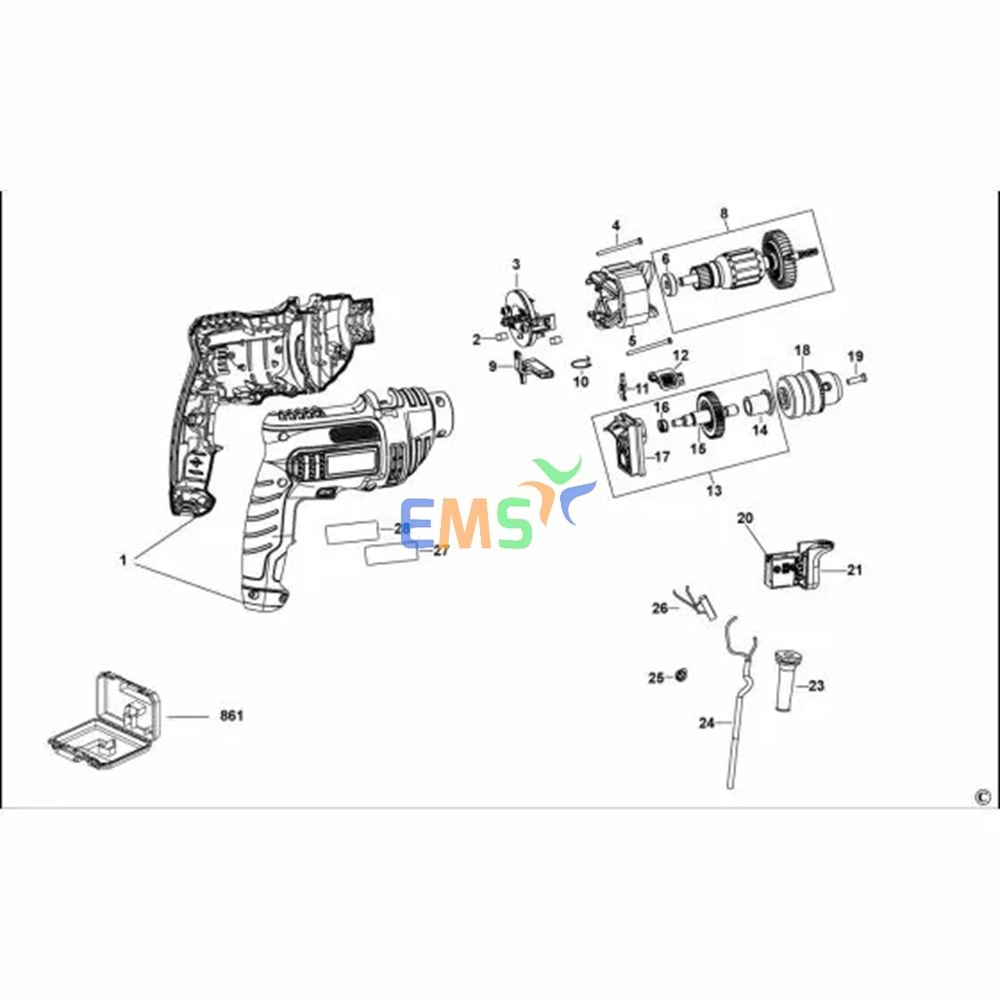 STANLEY STDH6513CK ARMATÜR 90579160