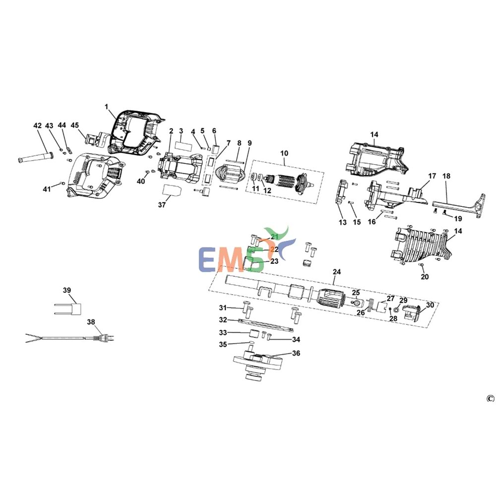 Stanley STPT0900 Armatür Endüvi 90580752