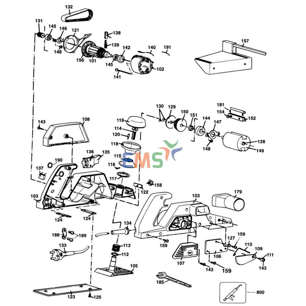 Black Decker KW750 Typ 2 Yeşil Kayış 914592