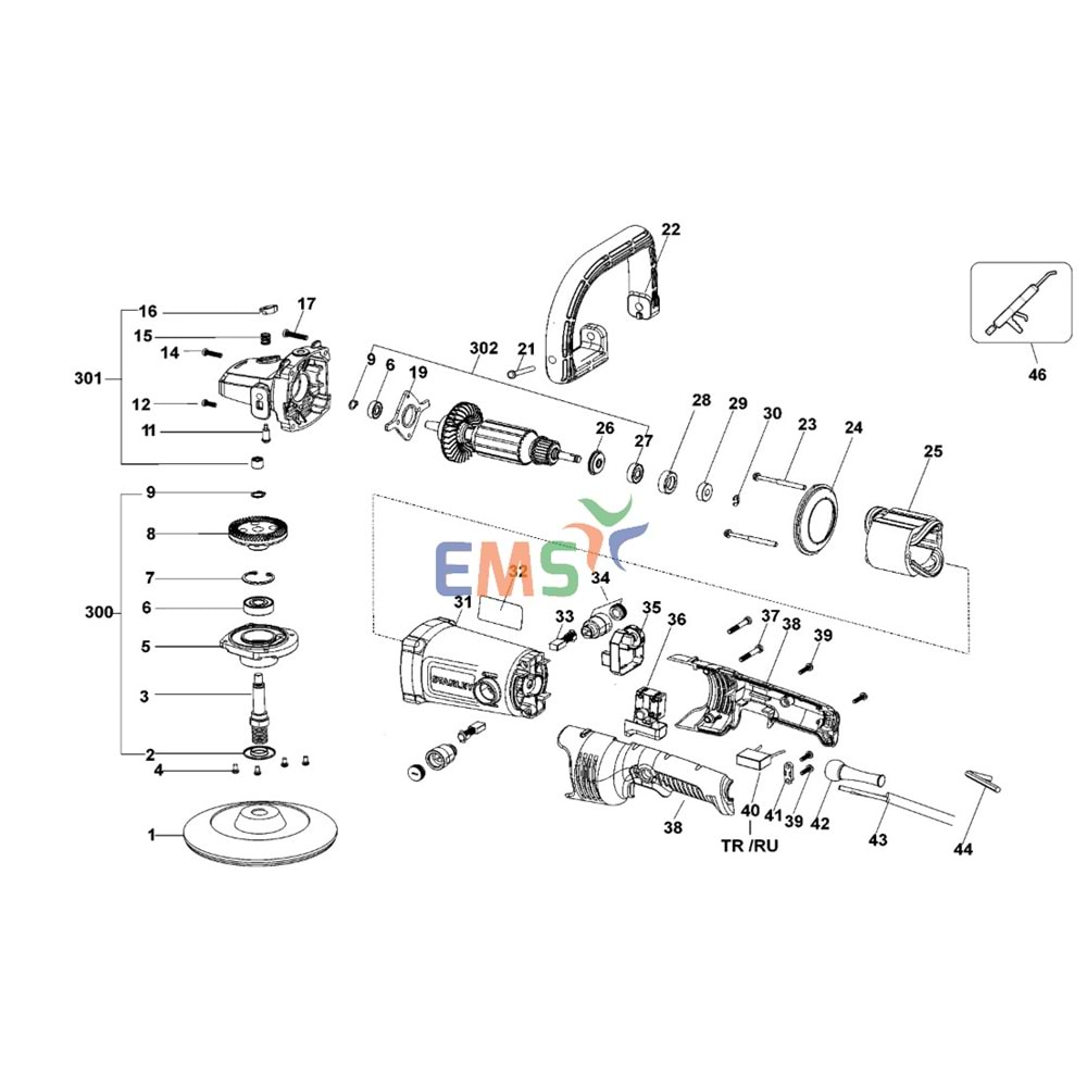 Stanley SP137 Armatür Endüvi N677434