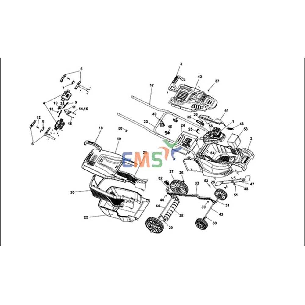 Black Decker BEMW481BH BEMW481ES Motor N683425
