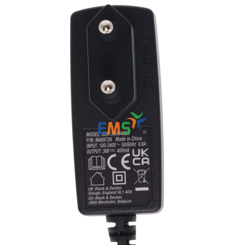 BLACK DECKER BHFEV362D ŞARJ CİHAZI N689726