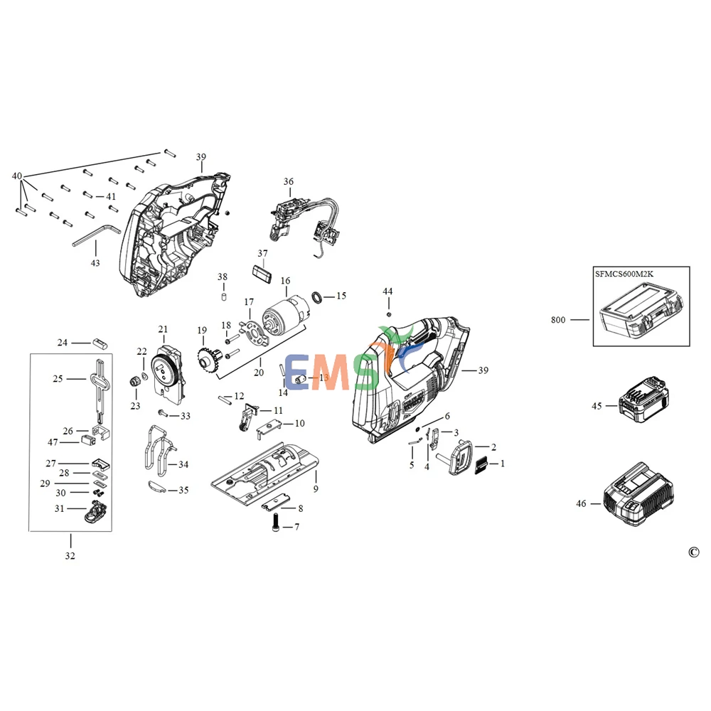 Stanley SFMCS600 SFMCS600B N851734