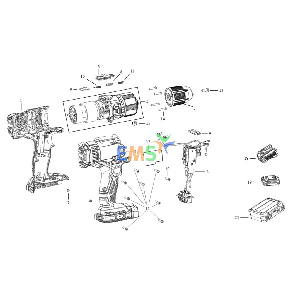 STANLEY SCD711 ŞANZUMAN DARBELİ 1 İLE 21 TORK ARALIĞI N884499