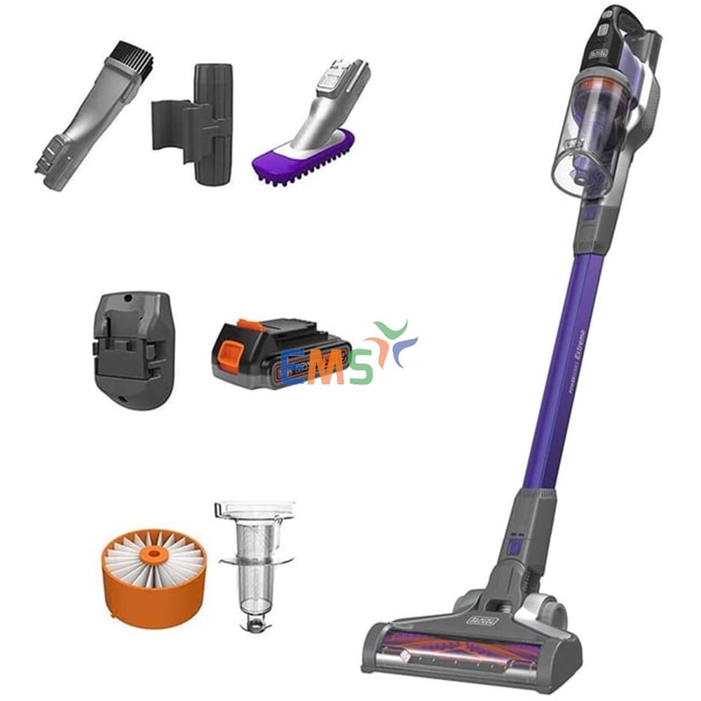 Black Decker BHFEV182CP Turbo Süpürücü Başlık N925194