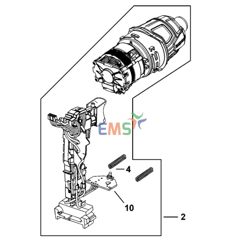 Stanley SBI201 Şalter Motor n925281