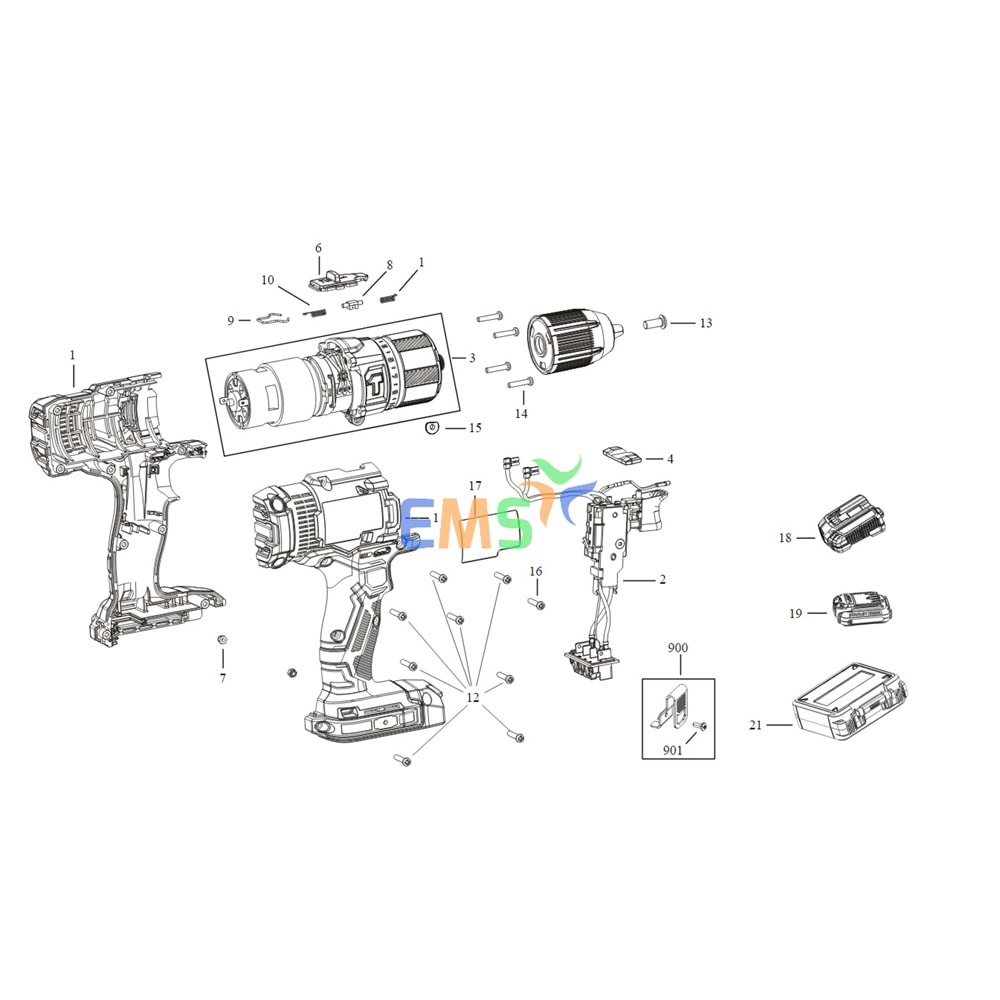 STANLEY SCD718 MOTOR ŞANZIMAN N926241