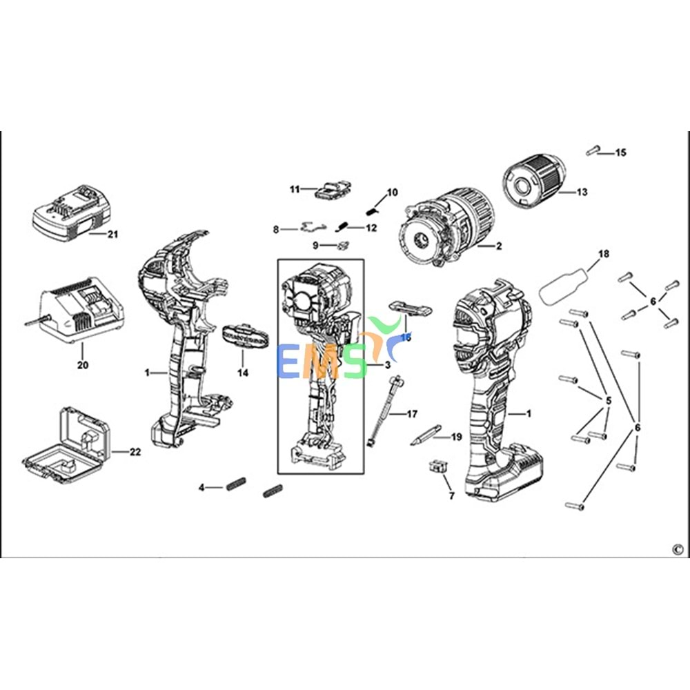 STANLEY SBH20 ŞALTER MOTOR NA113055