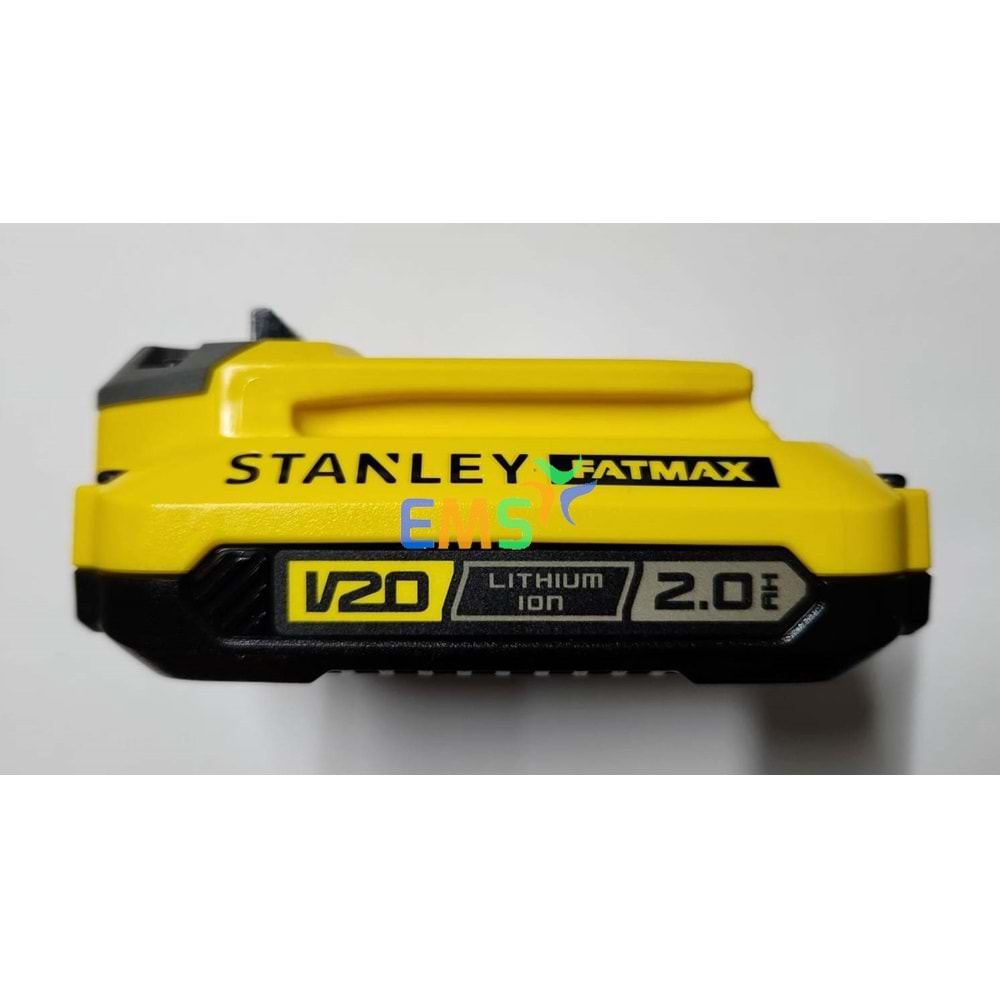 STANLEY SCD718 SB202 FATMAX V20 18V 2.0Ah LİTHIUM BATARYA