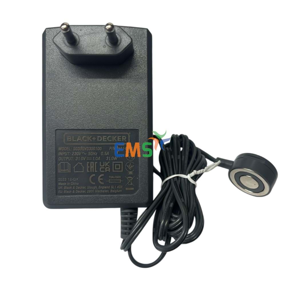 Black Decker BHFEA640WG BHFEA640WP Şarj Cihazı NA145437