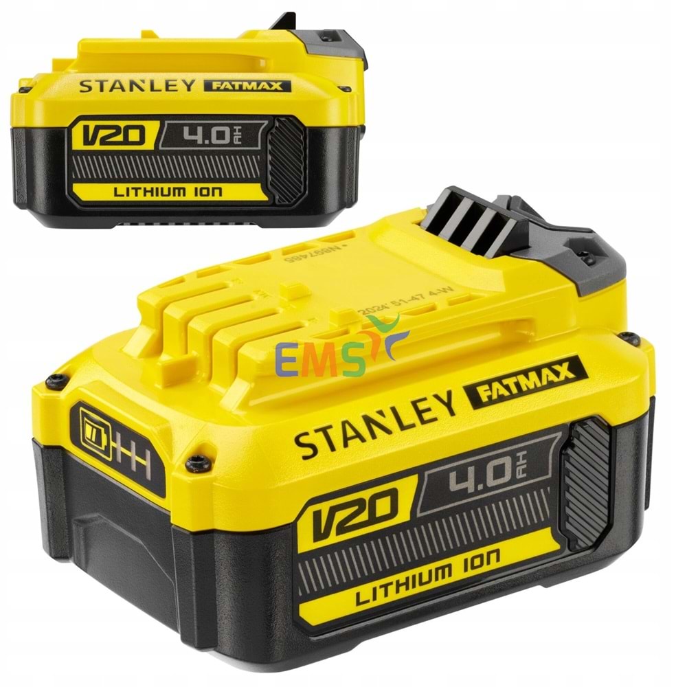 Stanley SFMCB204-XJ Batarya AKÜ 18V - 4.0AH - 72WH NA158849