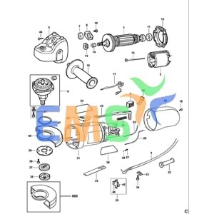 Black Decker CD115 Typ 3-4 Yastık 1004002-00