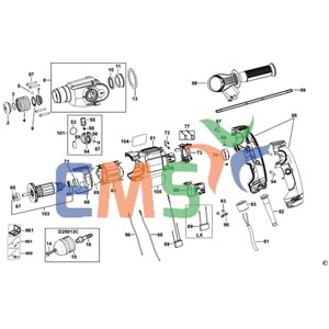 Dewalt D25013 D25012 Uç Çıkarma Bilezik 1005813-00