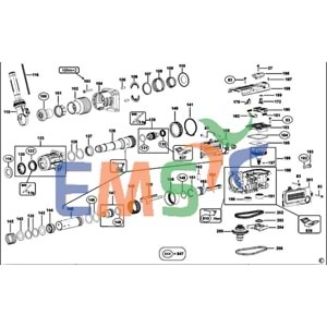 Dewalt D25501K D25601K D25602K D25762K Kırıçı Şalter Anahtar 587274-00