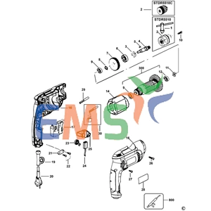 Stanley STDR5510 Yastık Stator 60310014