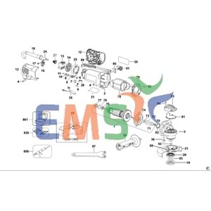 Dewalt D28113 D28142 Armatür Endüvi 623584-17