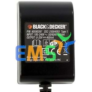 BLACK DECKER EGBL188 BDCDC18 10.8V 14.4V 18VŞARJ CİHAZI 90590287-06