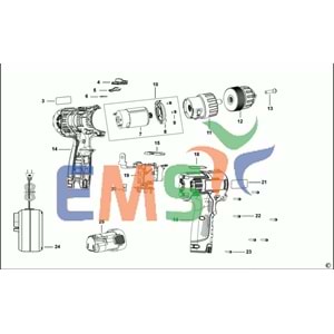 Stanley STCD1081B2 EGBL108 Şarj Cihazı 90592259-04