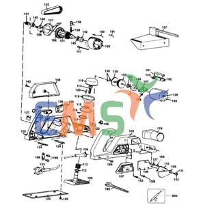 Black Decker KW750 Typ 2 Yeşil Kayış 914592