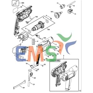 Dewalt DWD014 Dişli N063405