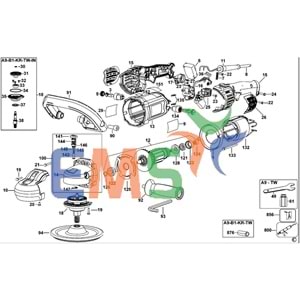 Dewalt DWP849 Kömür Çift N103593