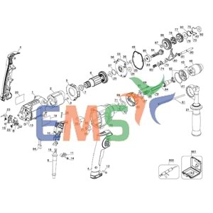 Dewalt DWD524KS Şalter Anahtar N113355SV