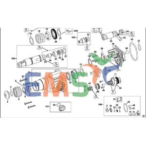 Dewalt D25133 DCH133 D25143 Ara Mil Sarhoş Dişli N418018