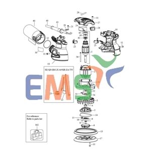 Dewalt DWE6423 Armatür Endüvi N431207