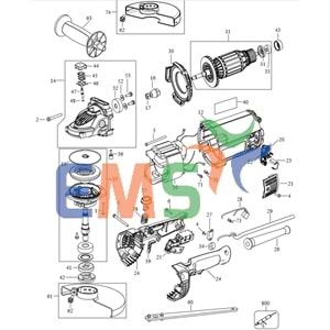 Dewalt DWE492 Armatür Endüvi N473954