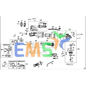 DEWALT DWE4257 ŞALTER N484918