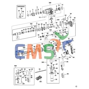 Stanley SHR263K Armatür Endüvi N505287