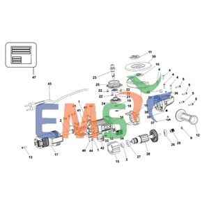 Black Decker G850 Typ 2 Armatür Endüvi N505686