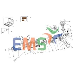 Black Decker BEG110 BEG120 Typ 1-2-3 Armatür Endüvi N520520