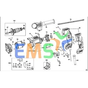 DEWALT D25133 TYP 15 YASTIK N543369