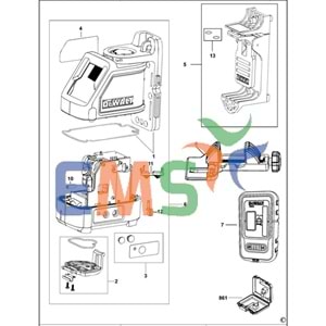 Dewalt DW088K Tutturma Aparatı N875900