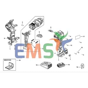 Stanley SBI201 Şalter Motor n925281