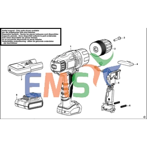 BLACK DECKER EGBL188 BL1518 BATARYA Lİ-ON 18V 1.5Ah