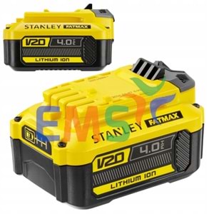 Stanley SFMCB204-XJ Batarya AKÜ 18V - 4.0AH - 72WH NA158849