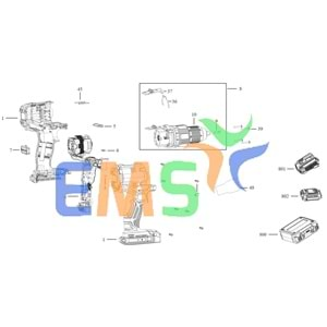 STANLEY SBD715 ŞALTER MOTOR NA416561