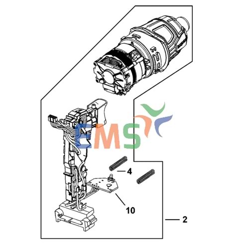 Stanley SBI201 Şalter Motor n925281