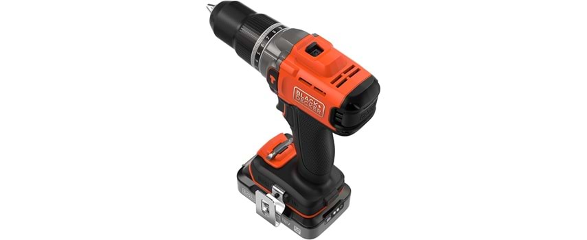 Black Decker BCD383D1XK-QW 18V 2 Ah Akülü Darbeli Matkap