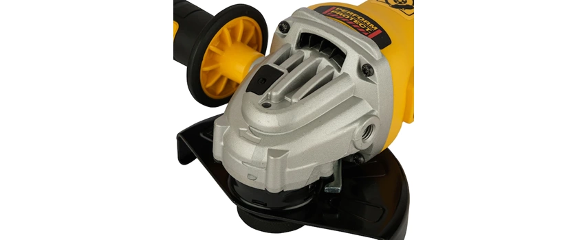 Dewalt DWE4357 1700W Kömürsüz Motorlu Devir Ayarlı Avuç Taşlama, 125 mm