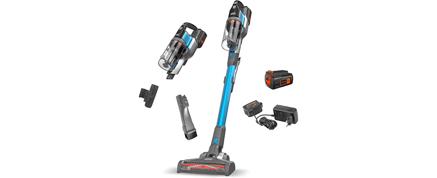 Black Decker BDPSE3615-QW 4 ü 1 Arada 36V 1.5Ah Şarjlı Dikey Elektrikli Süpürge