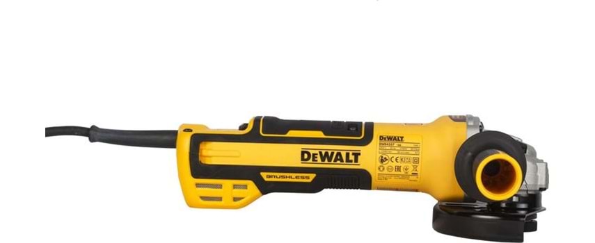 Dewalt DWE4357 1700W Kömürsüz Motorlu Devir Ayarlı Avuç Taşlama, 125 mm